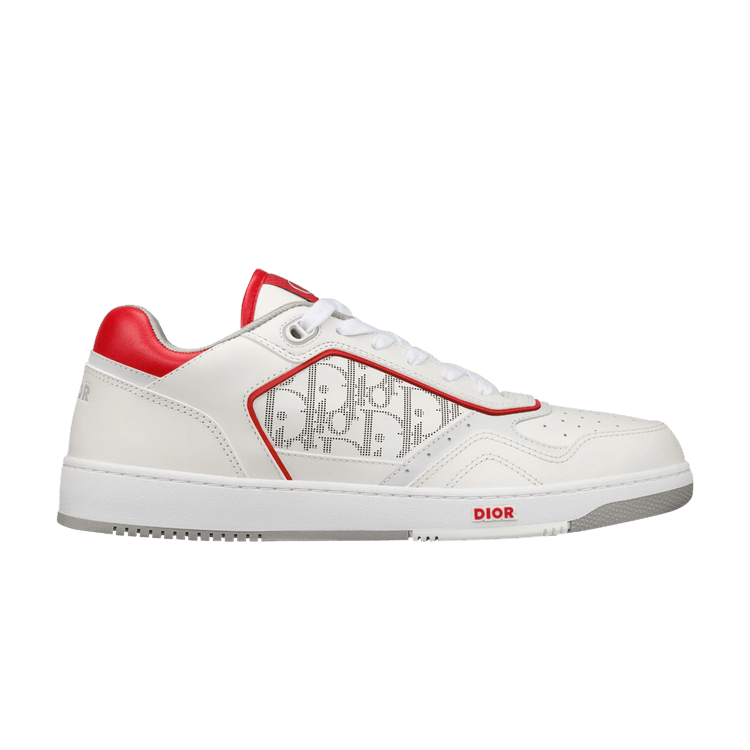 

Кроссовки Dior B27 Low 'Dior Oblique Galaxy - White Red', белый
