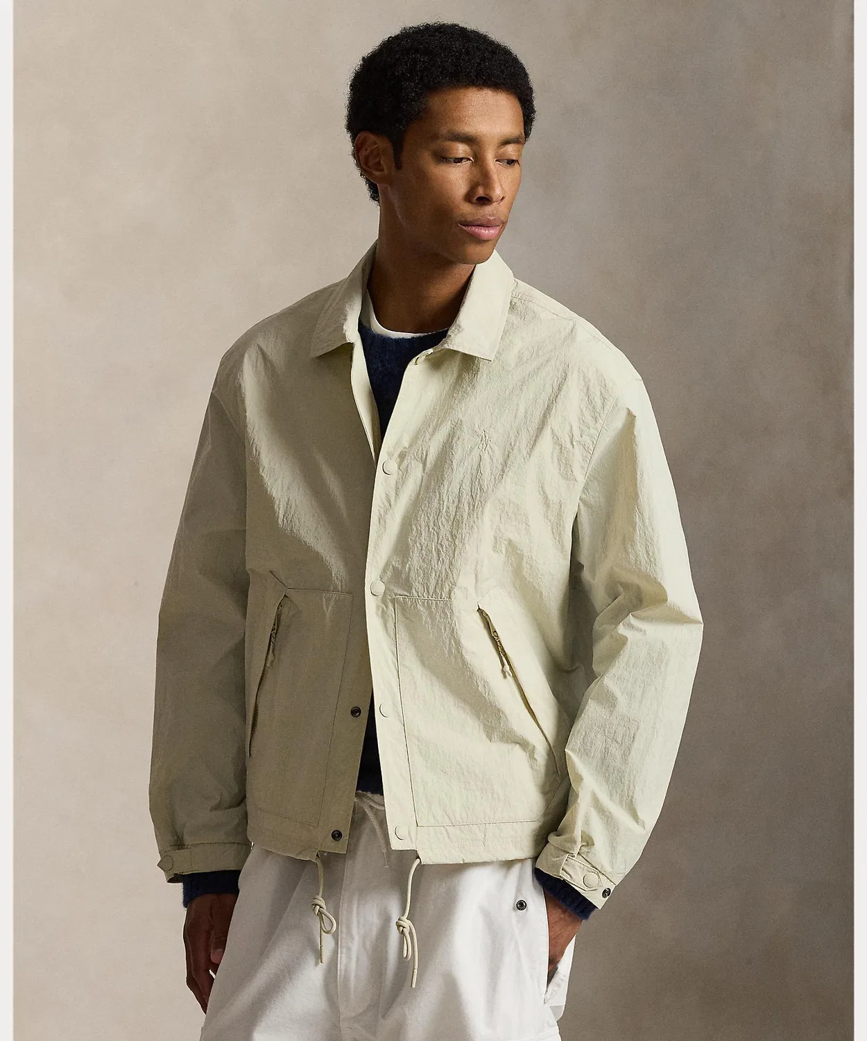 Куртка Hayford Coachs Jacket, натуральный