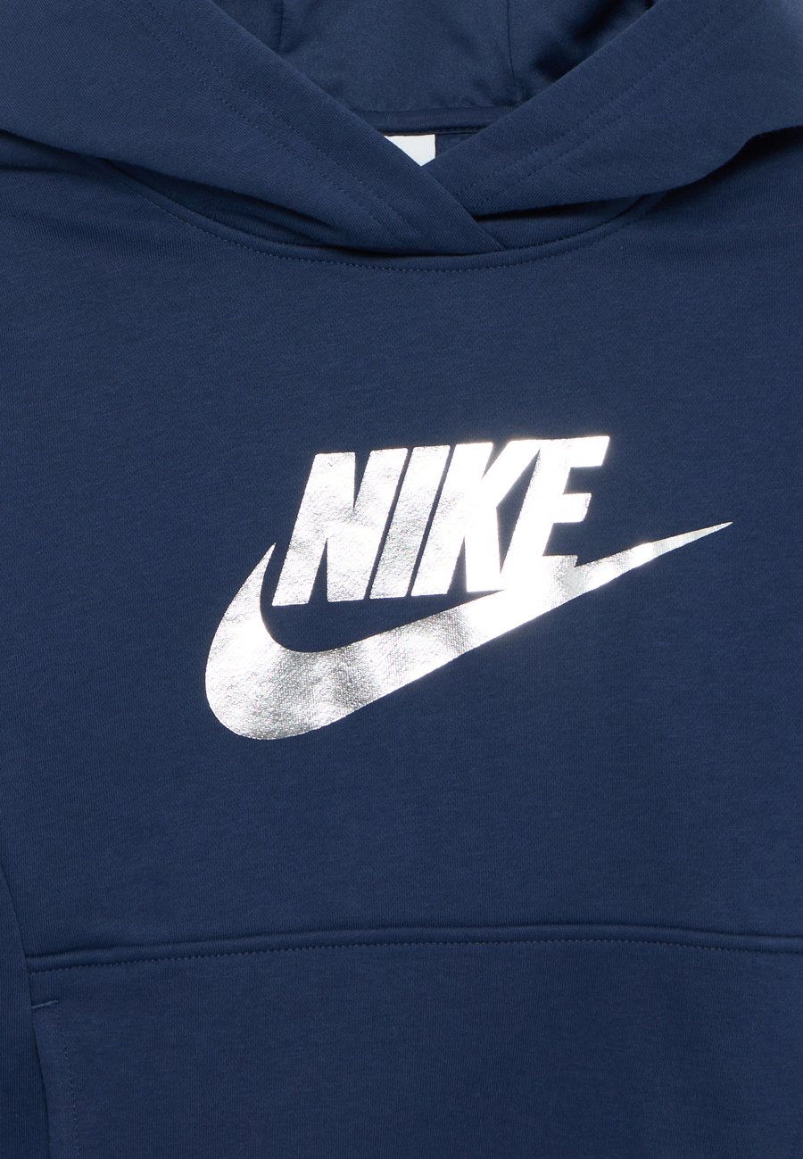 Худи Nike Sportswear CLUB UNISEX, Midnight Navy/Metallic Silver-Coloured/Dark Blue — фото 3