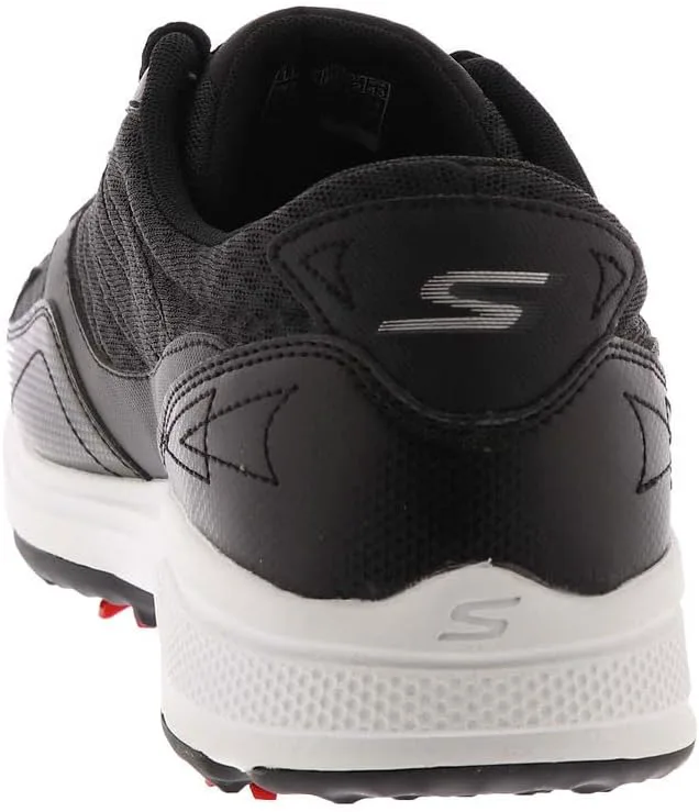 Мужские кроссовки для гольфа Skechers Torque Sport Fairway с шипами, свободная посадка, черно-белый — фото 2