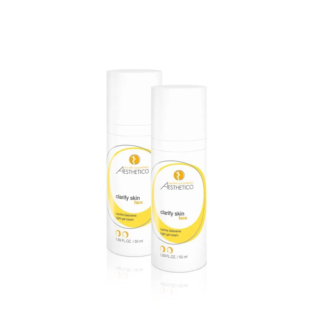 Матирующий увлажняющий гель-крем «Clarify Skin» от AESTHETICO, 5 x 50 мл Aesthetico