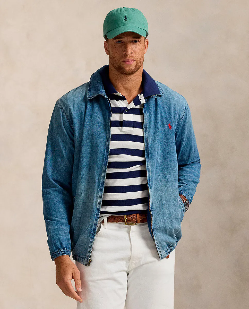 

Мужская джинсовая куртка Bayport, размер плюс Polo Ralph Lauren, индиго