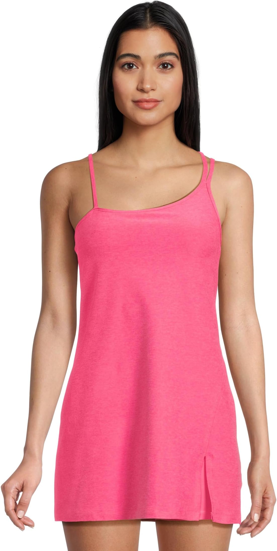 

Платье Beyond Yoga Spacedye Fearless Mini Dress, цвет Vivid Pink Heather
