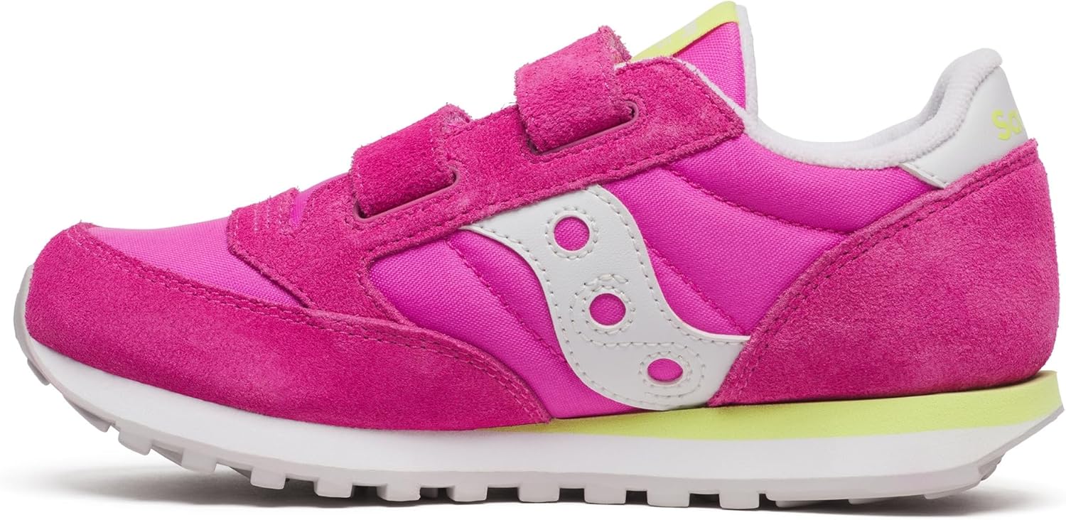 Детские кроссовки Saucony Jazz Double Hook Loop для унисекса, розовый — фото 4