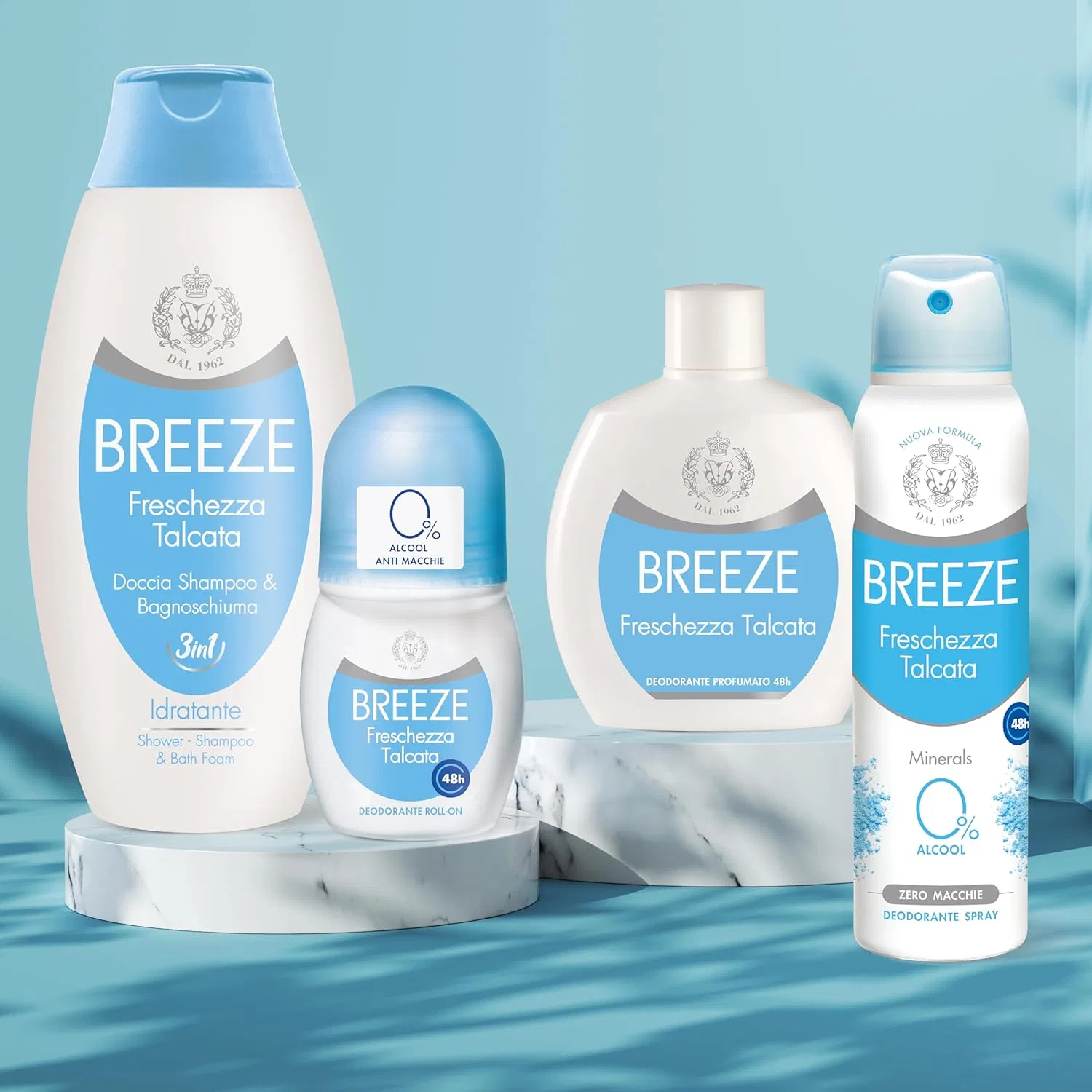 Роликовый дезодорант BREEZE Talc Fresh, 6x50 мл Breeze — фото 4