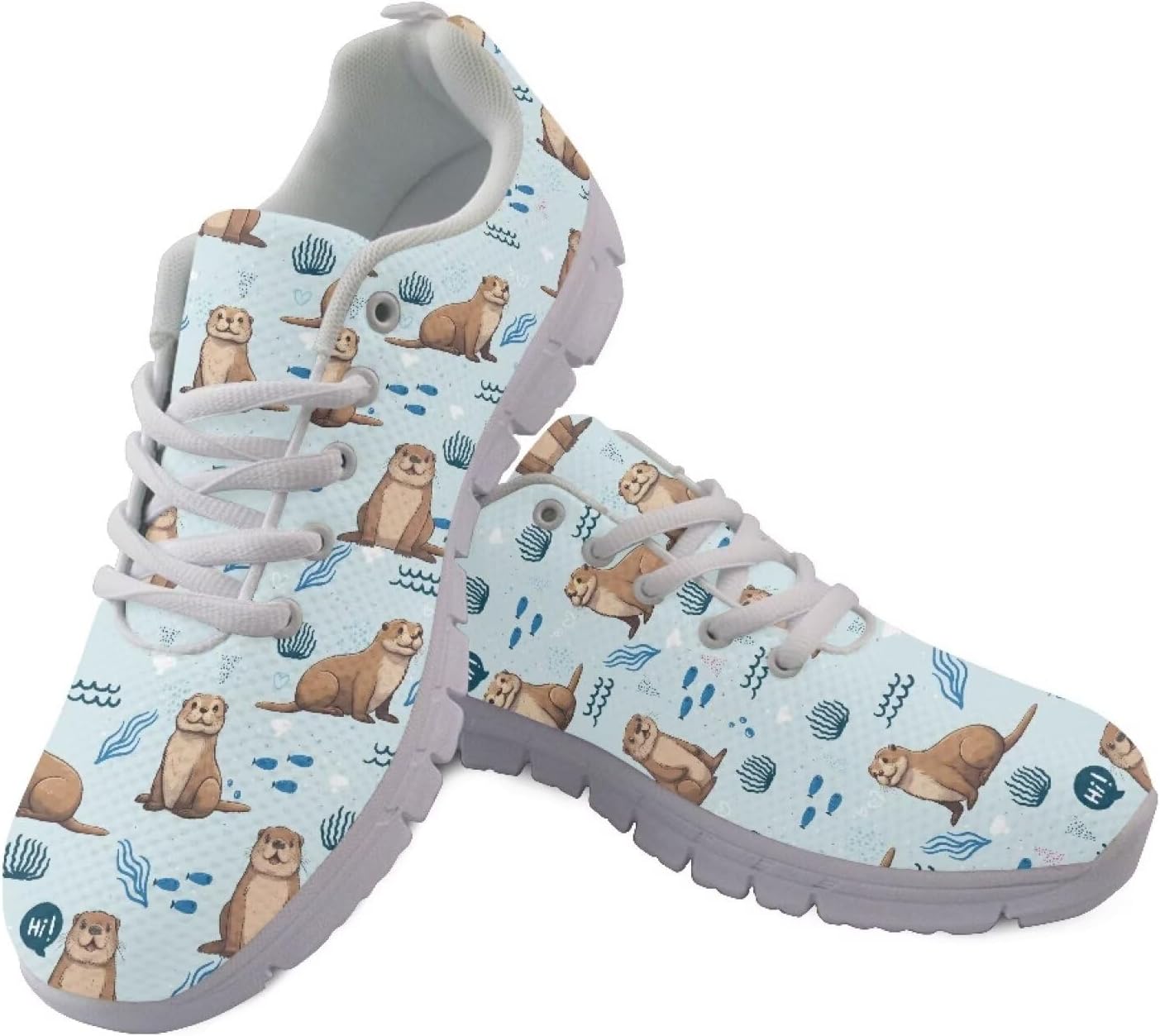 

Кроссовки GIFTPUZZ для женщин и мужчин, спортивные тренировочные обувь для бега и ходьбы, легкие дышащие кроссовки, Otter