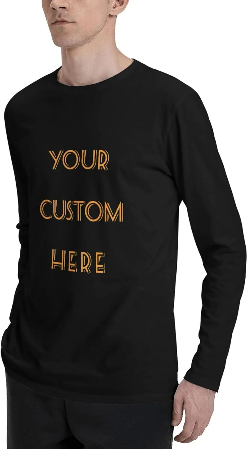 Мужская футболка с длинным рукавом Custom Long Sleeve — фото 3