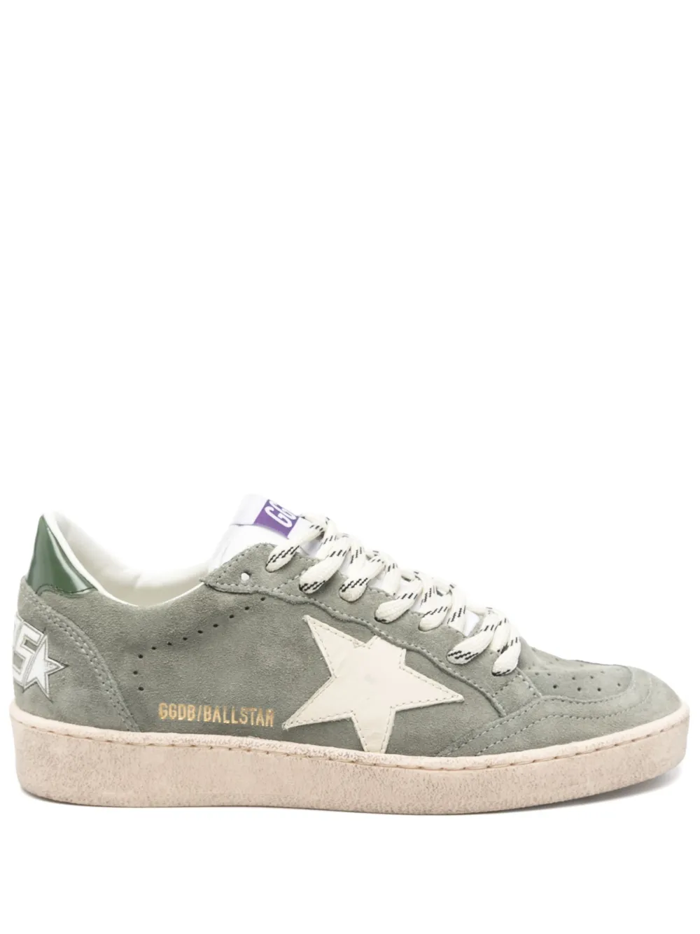 Кеды Super Star GOLDEN GOOSE, зеленый