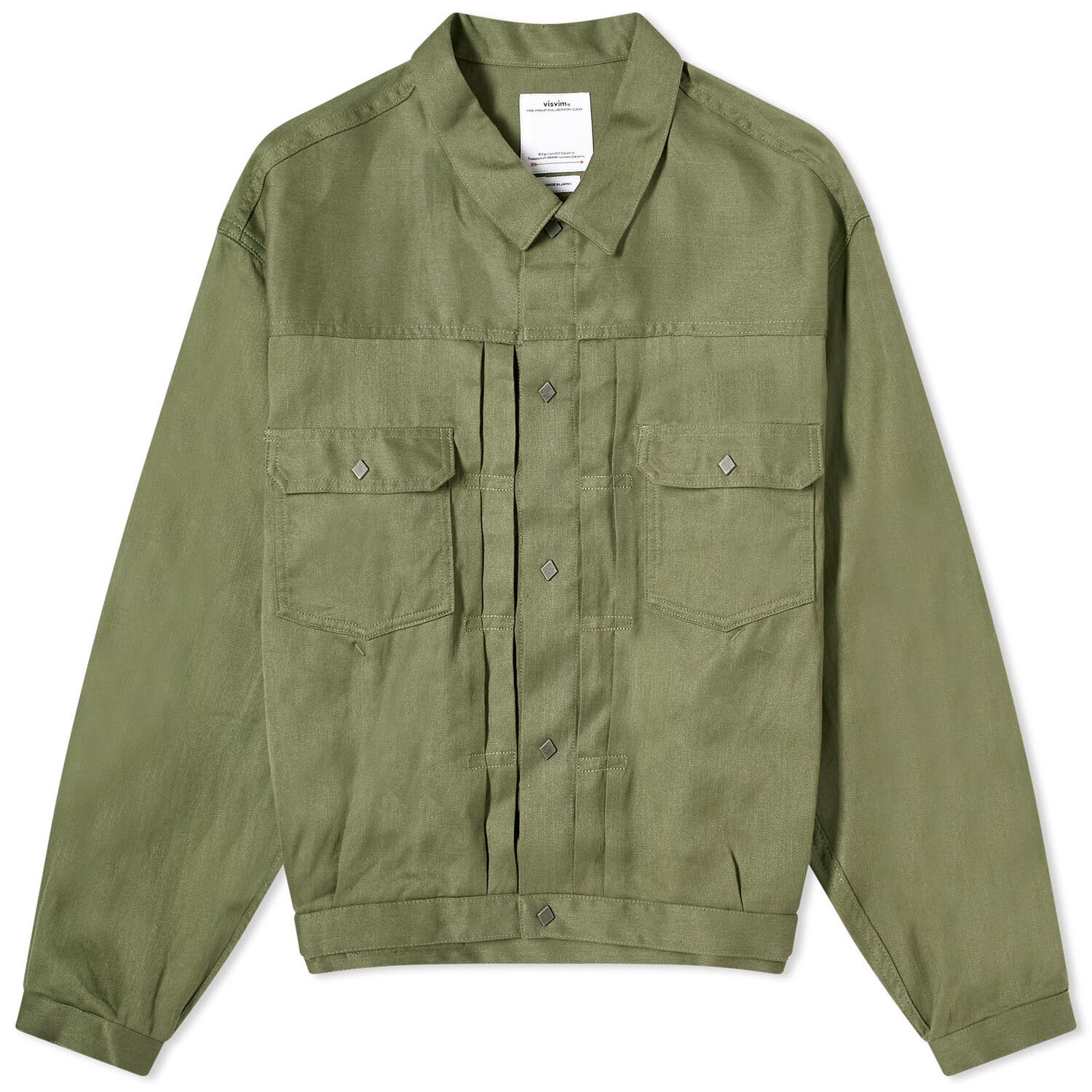 

Куртка Visvim 101, цвет Olive