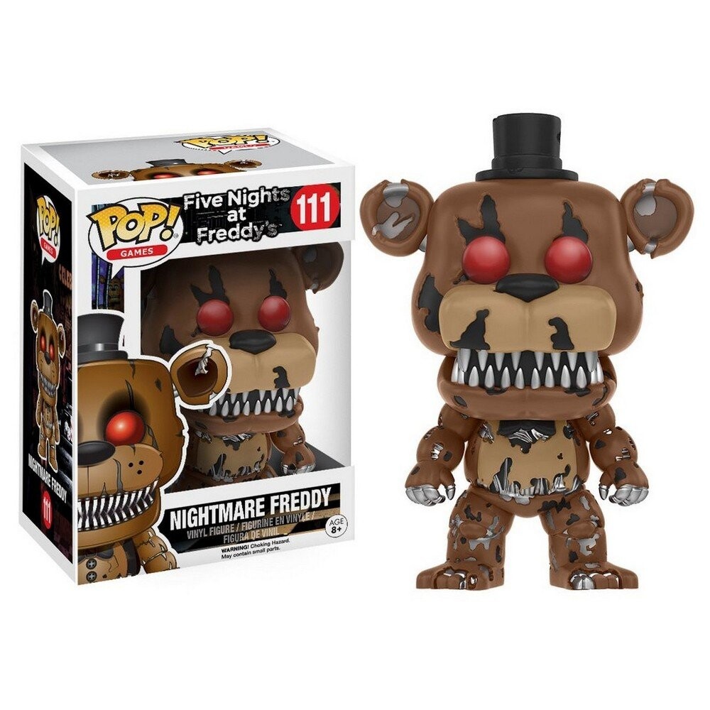 

Funko POP! Игры, коллекционная фигурка, Five Nights at Freddy's, Nightmare Freddy, 111