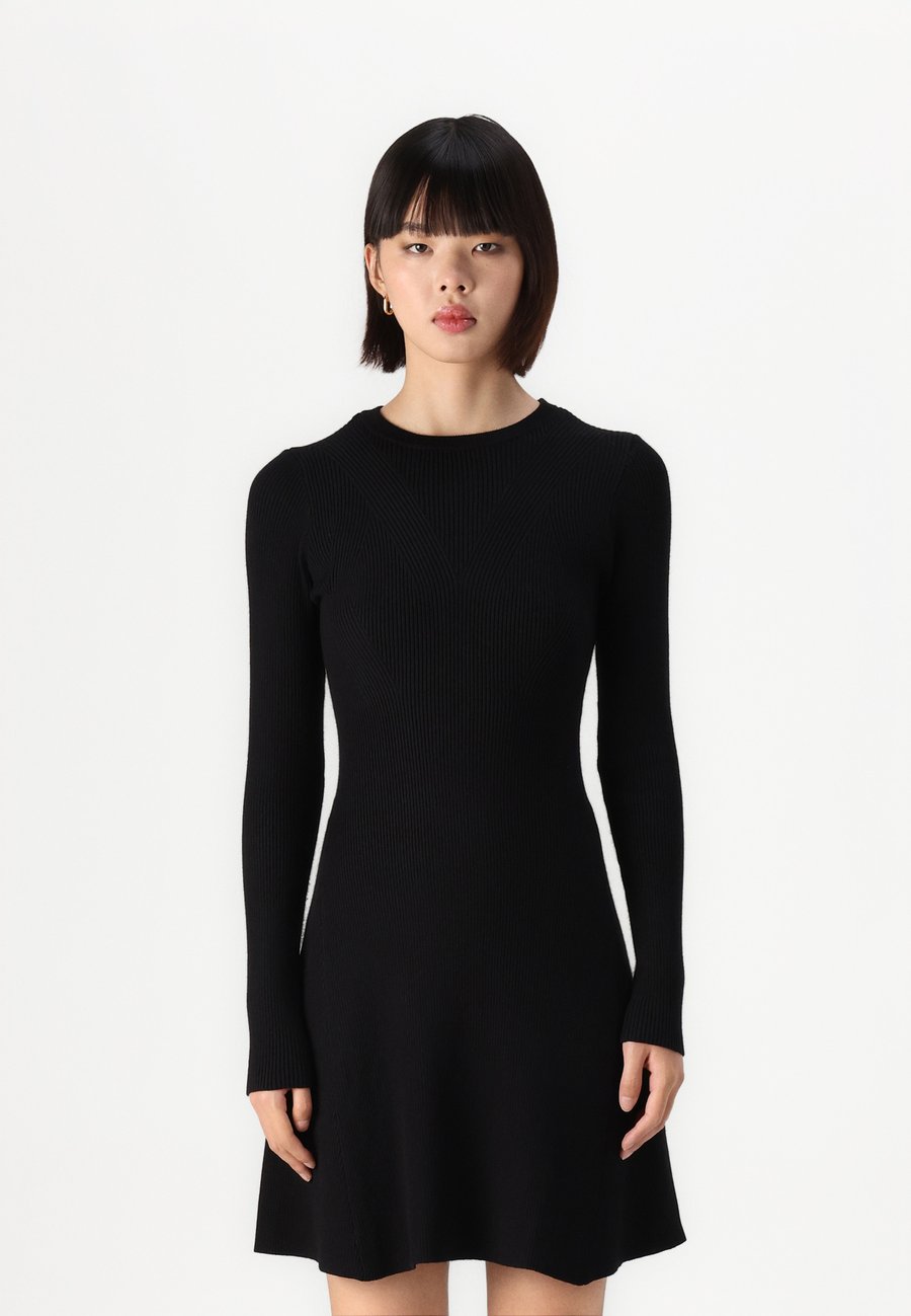 

Платье Vero Moda VMJUNO O NECK SKATER DRESS, Black
