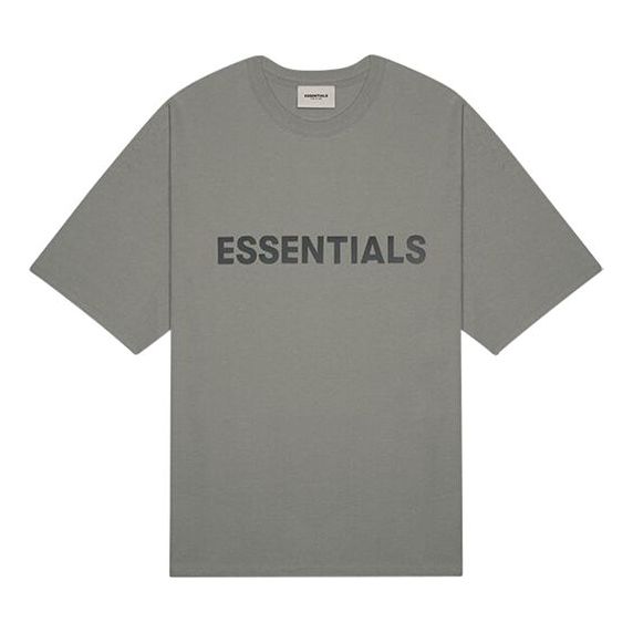 

Футболка Fear of God Essentials SS20 Graphic Logo T-Shirt 'Charcoal' FOG-SS20-406, серый