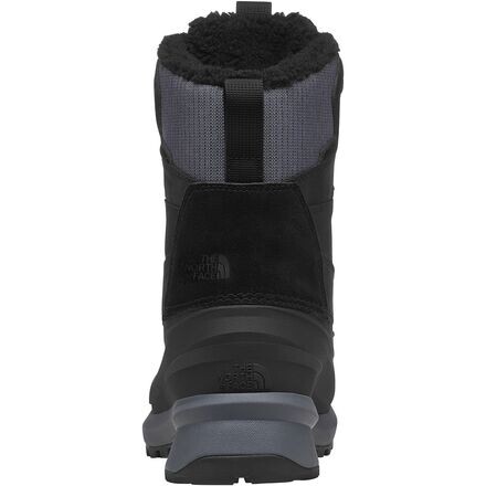 Женские ботинки The North Face Chilkat V 400 WP из водонепроницаемой кожи с утеплителем, черный