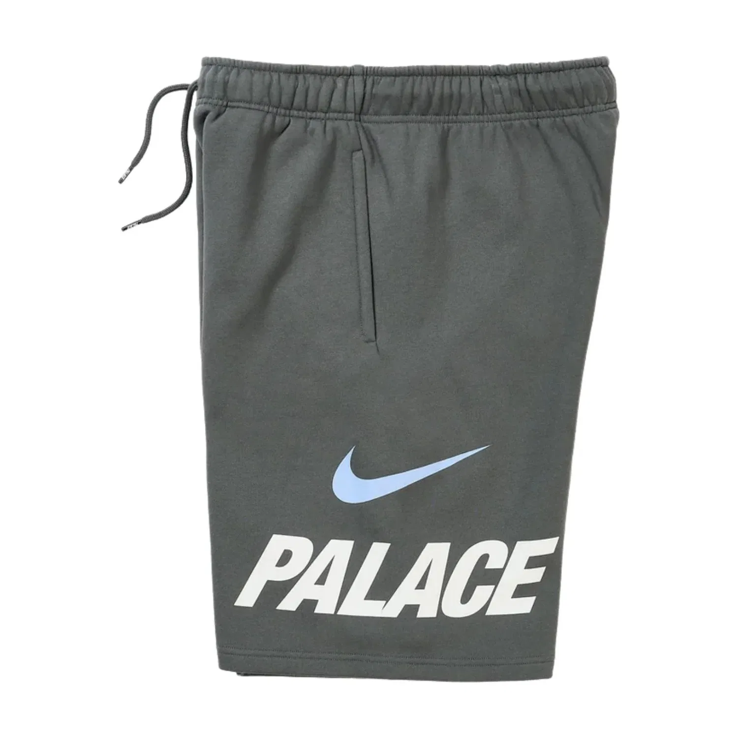 Шорты Nike x Palace Sweat Short 'Charcoal' P28NST004, серый — фото 2