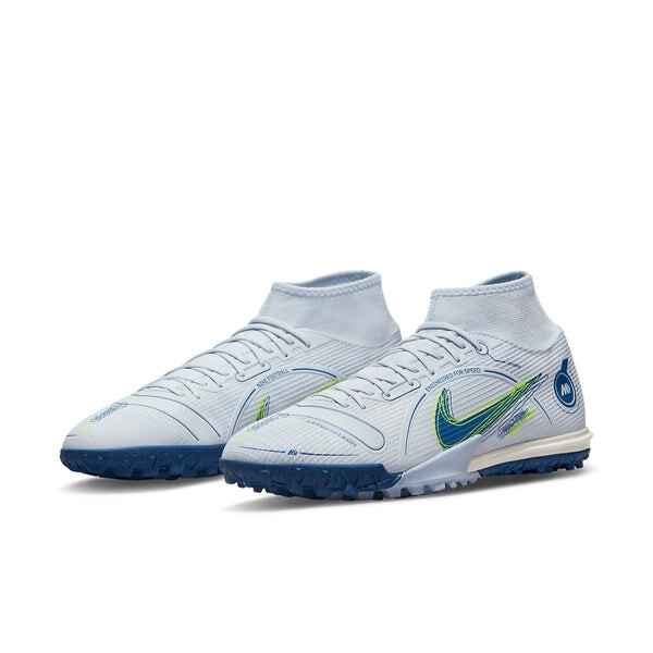 Кроссовки mercurial superfly 8 академия tf Nike, серый — фото 3