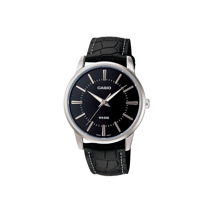 

CASIO Часы Men Standard Series 40mm Black Watch MTP-1303L-1AV, Black Dial