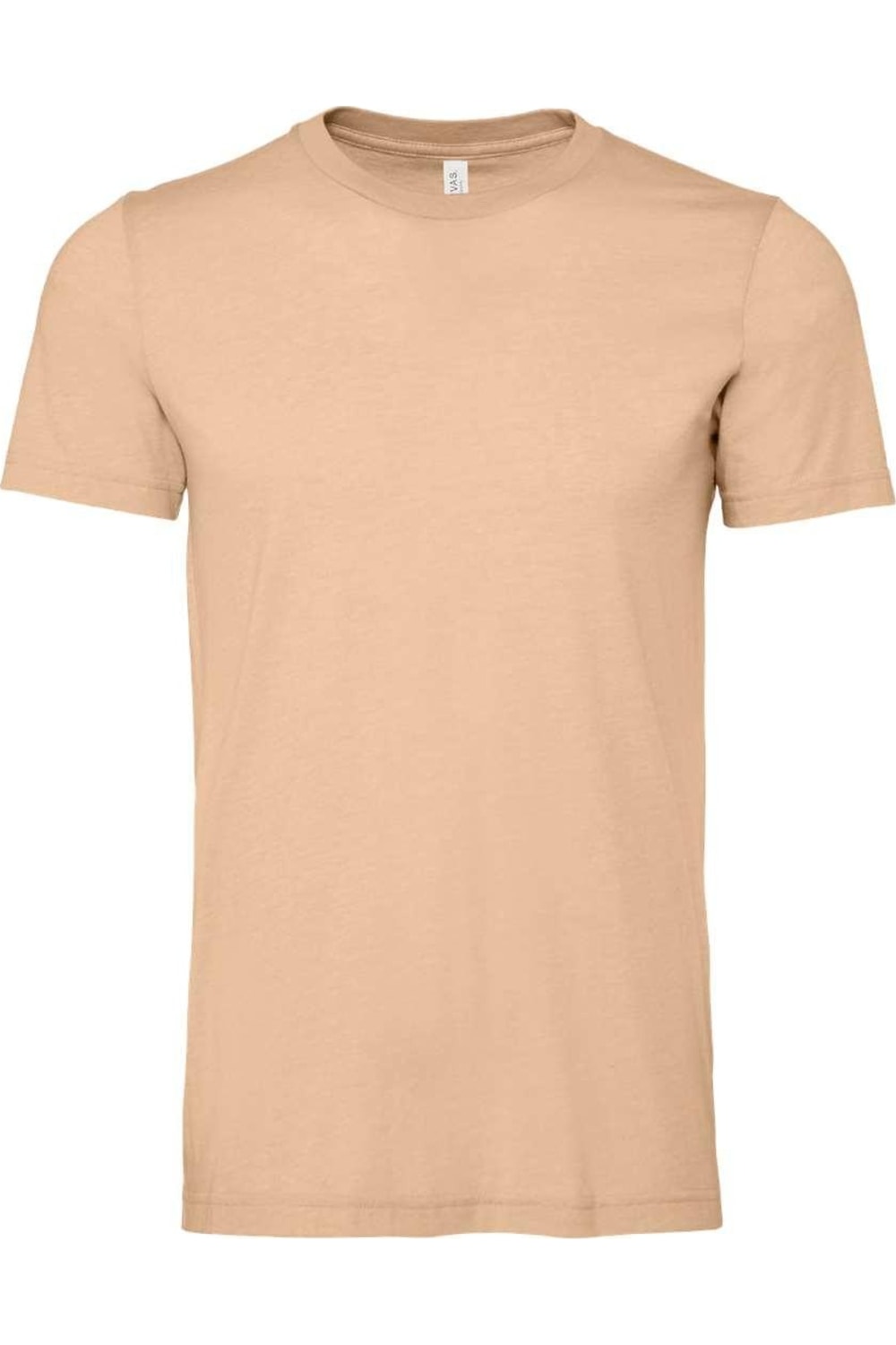 

Футболка унисекс BELLA + CANVAS из джерси CVC, цвет heather sand dune