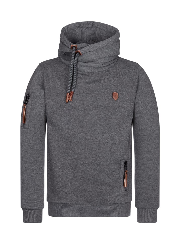 

Naketano Толстовка с капюшоном "Сутенер" Антрацитовый меланж