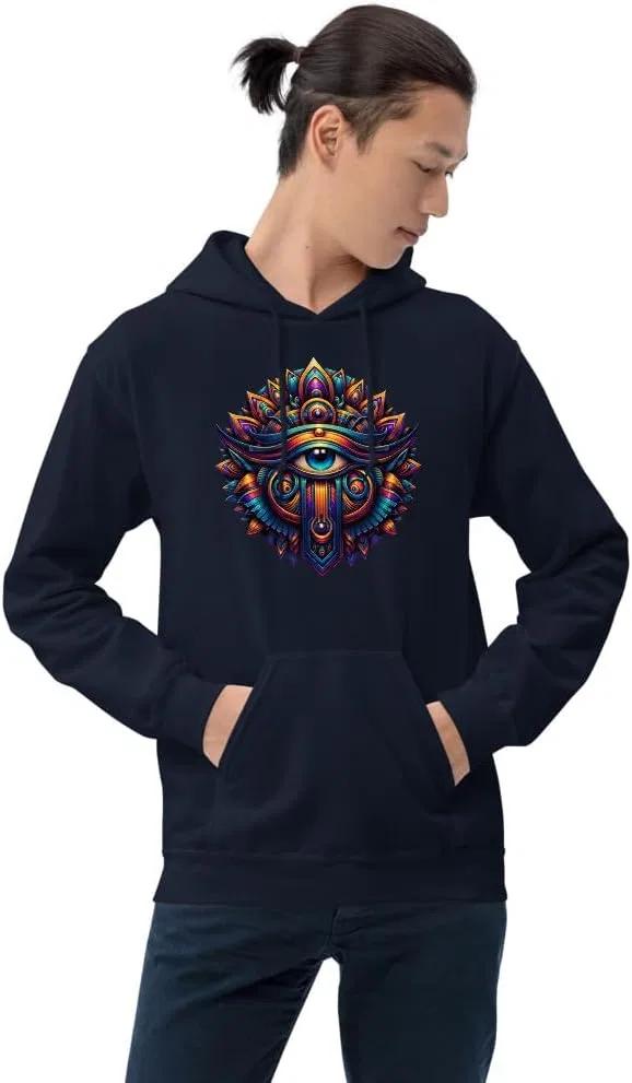 Толстовка с капюшоном The Great Eye Heritage Culture All Knowing Pullover Hoodie Sweatshirt
