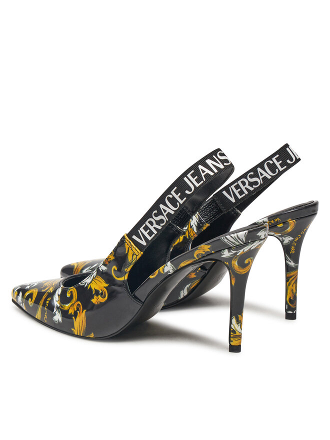 Сандалии Versace Jeans Couture, черный — фото 3