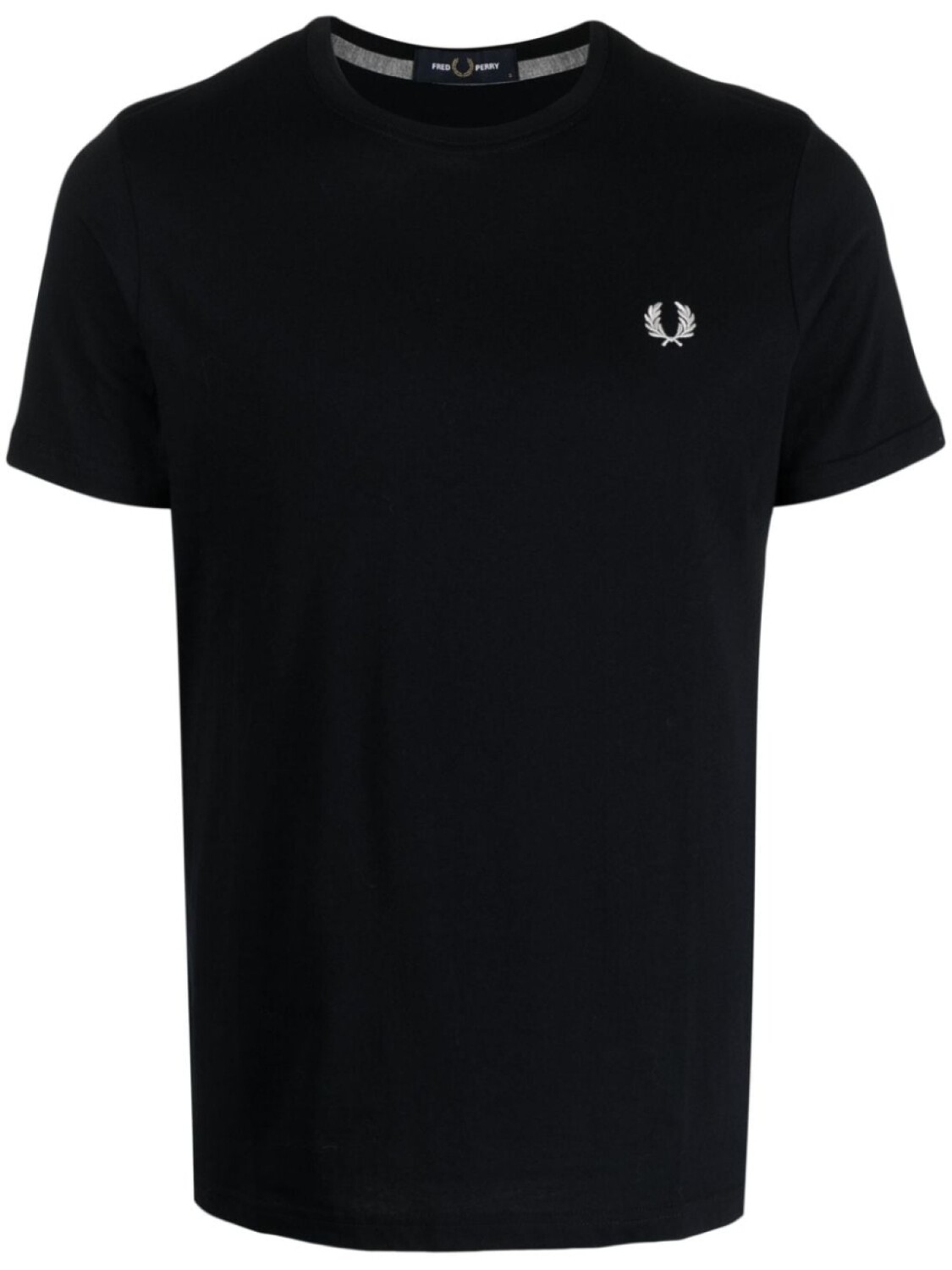 

Fred Perry футболка с вышитым логотипом, синий