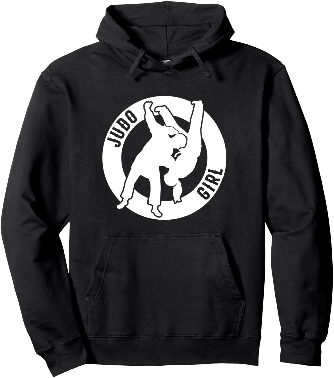 

Девушка-дзюдоистка, девушка-боец дзюдо, худи для девушки-дзюдоистки Judo Girl Judo Fighter, черный