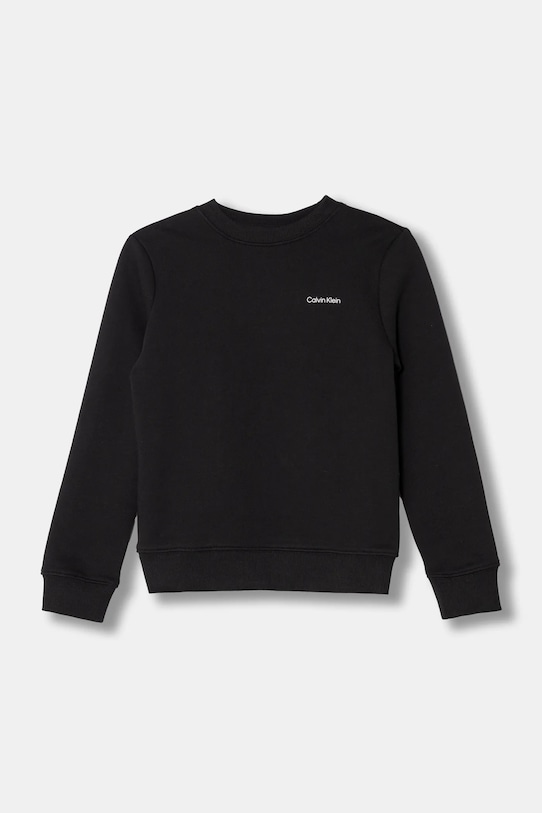 

Детская хлопковая толстовка Calvin Klein Jeans, черный