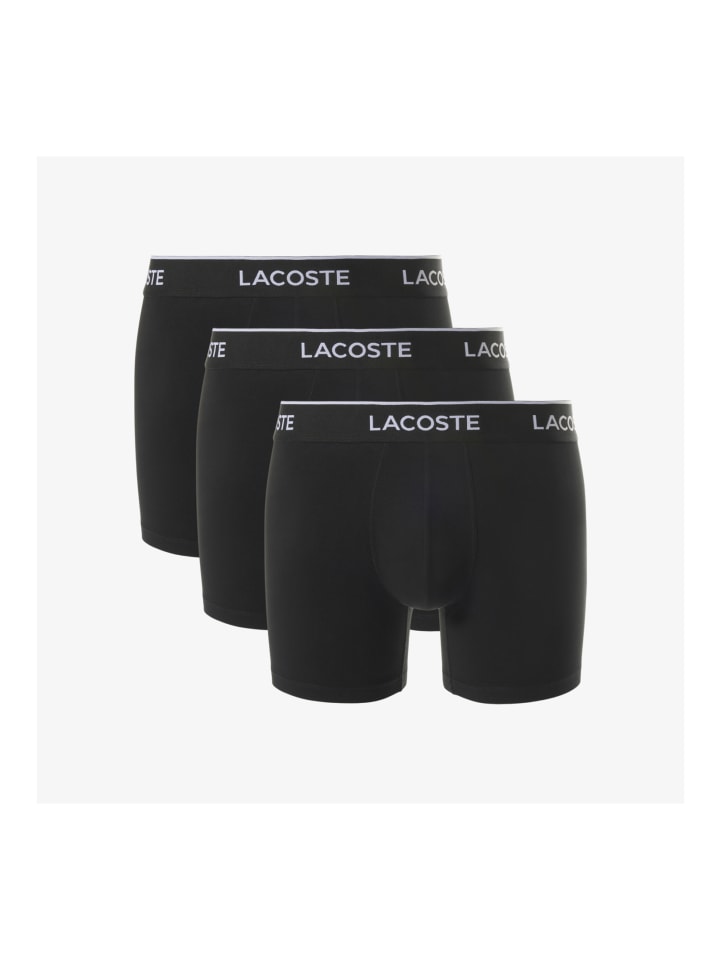 

Боксерские трусы Lacoste, черный