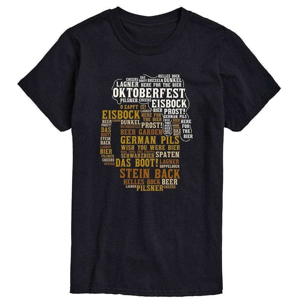 

Мужская футболка Oktoberfest Stein Licensed Character, черный