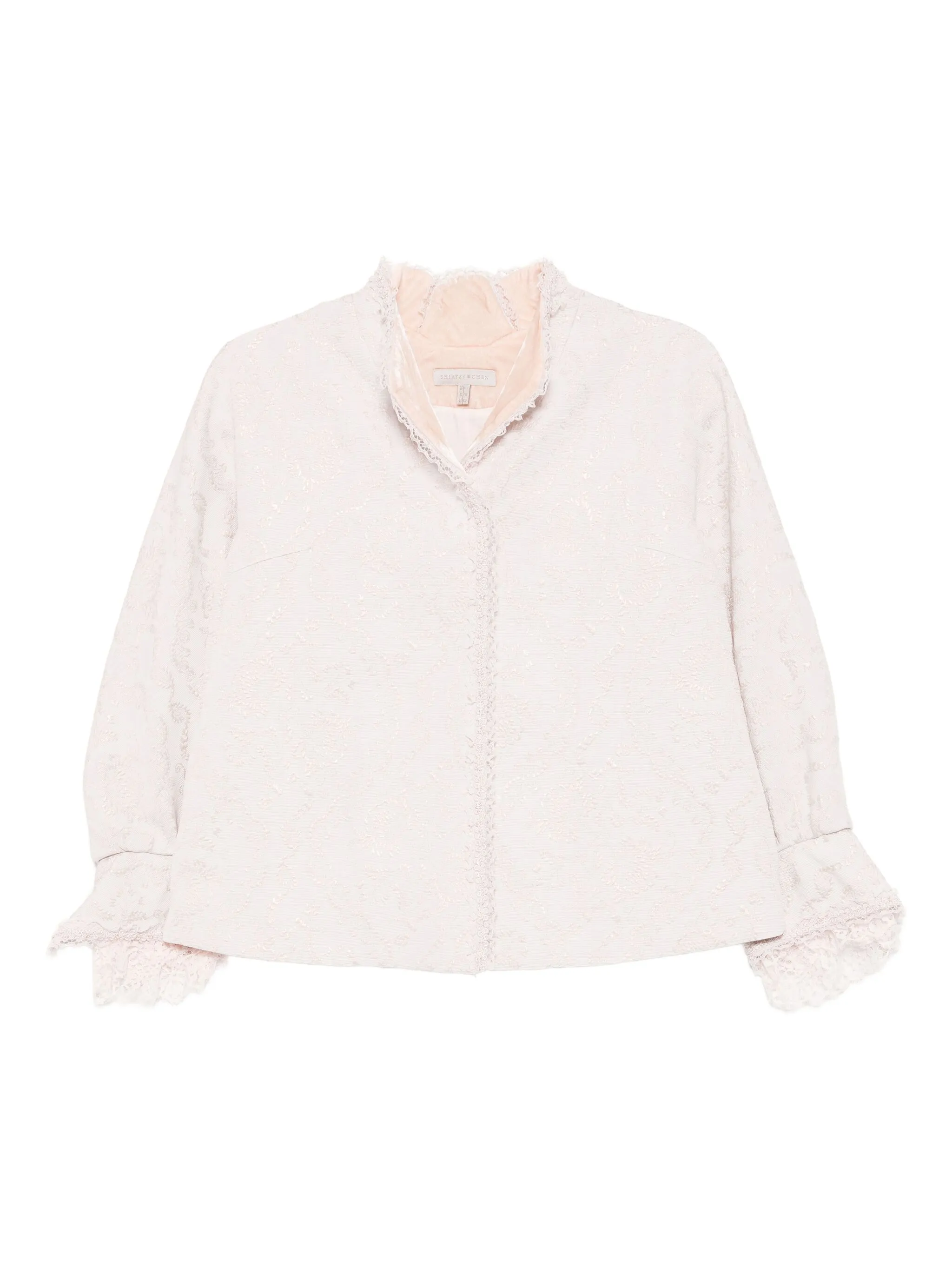 

Жаккардовый жакет Shiatzy Chen, розовый