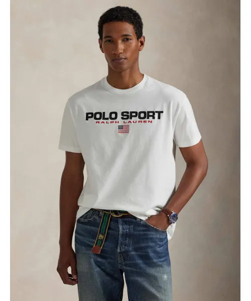 

Футболка Classic fit Polo Ralph Lauren, белый
