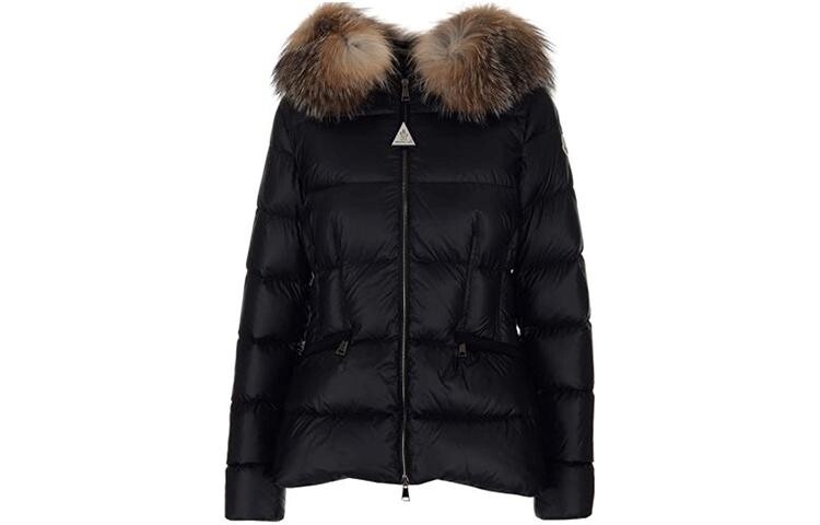 

Пуховик женский черный Moncler