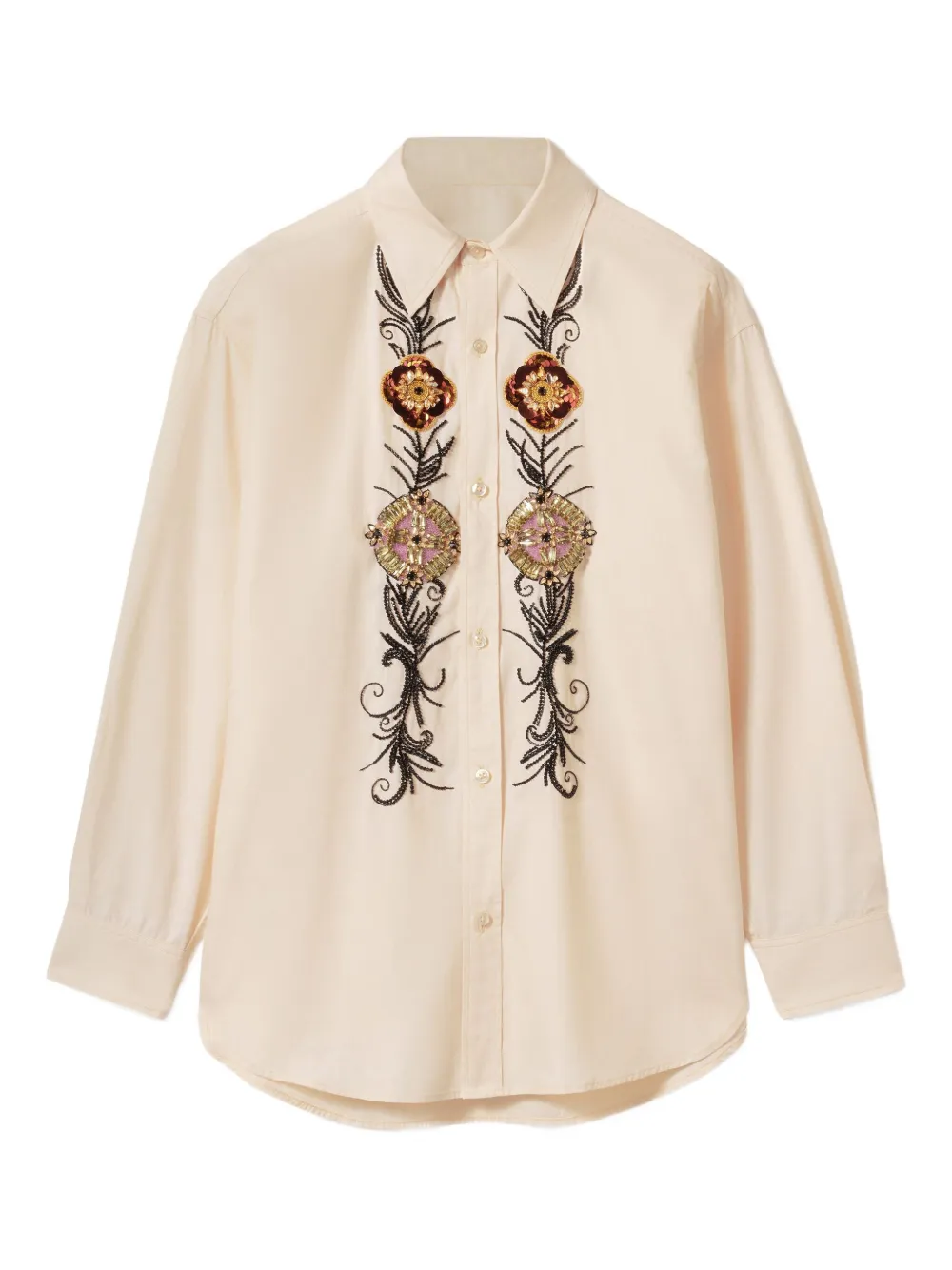 

Рубашка на пуговицах La DoubleJ, нейтральный