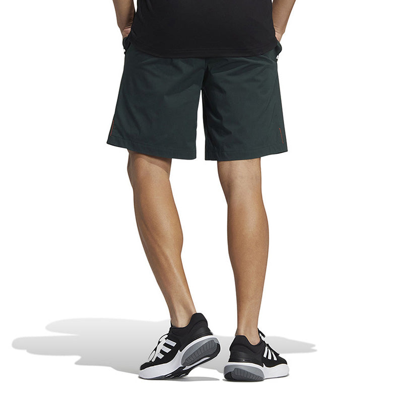 Шорты Men's adidas Logo Printing Woven Thin Breathable Sports Shorts Green HM2973 — фото 3