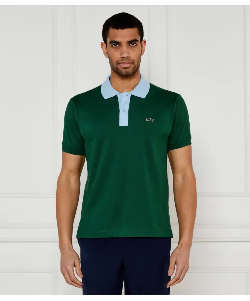 

Футболка поло Classic fit Lacoste, зеленый