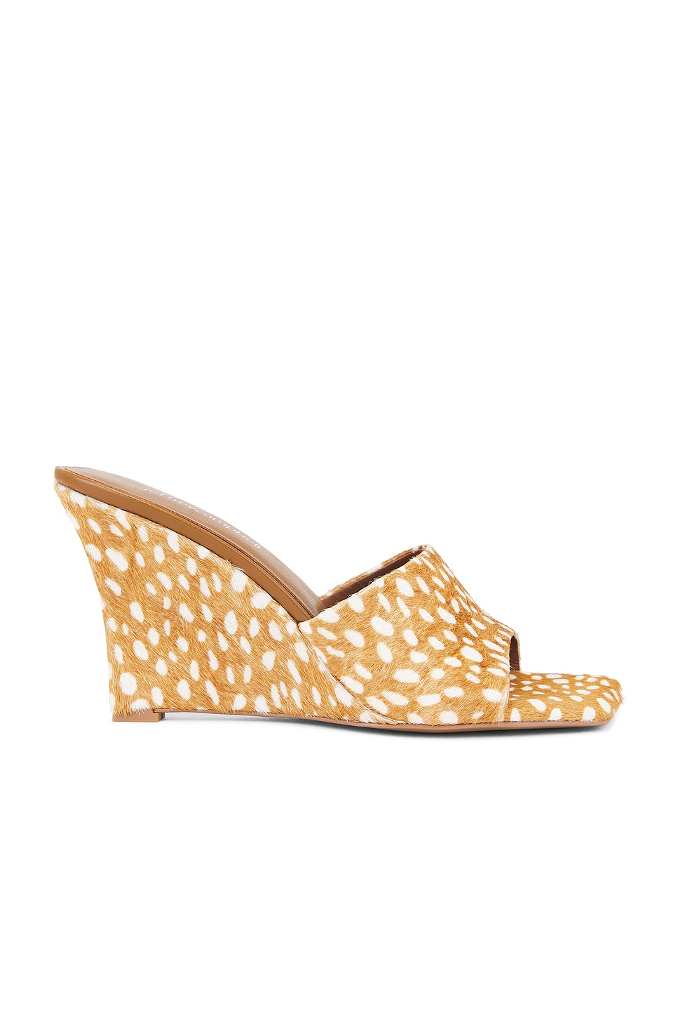 Босоножки Capital-F Jeffrey Campbell, beige white spot
