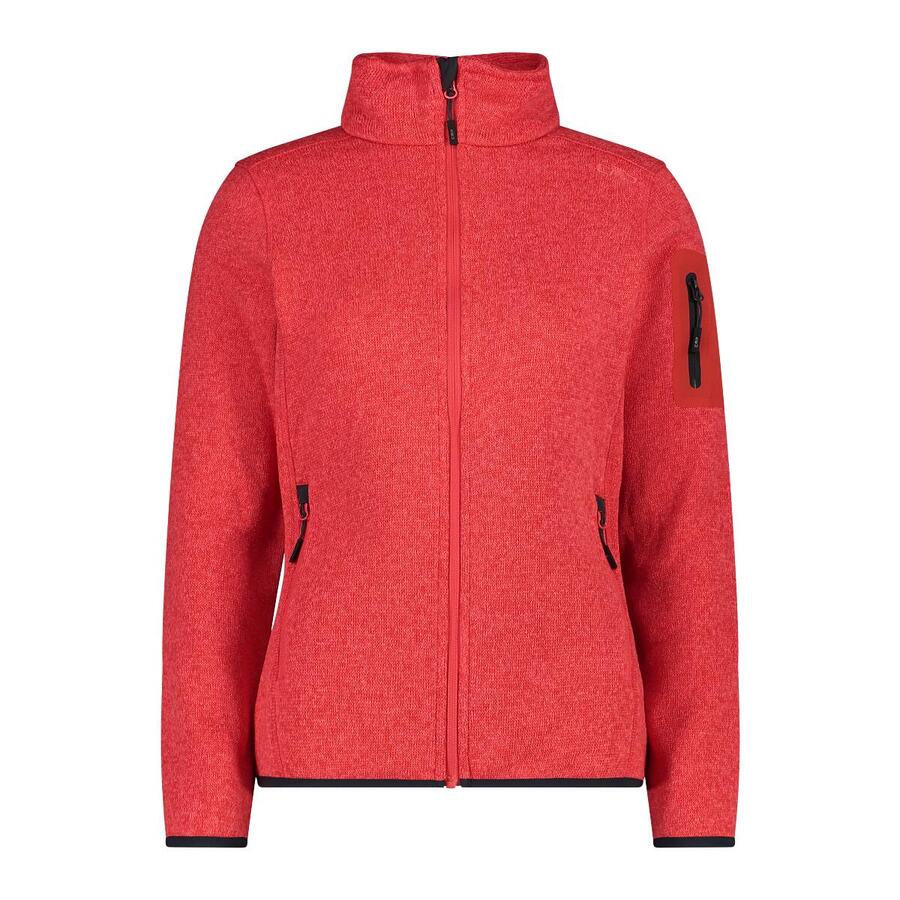 

Женская трикотажная куртка из меланжевого флиса CMP 3H14746