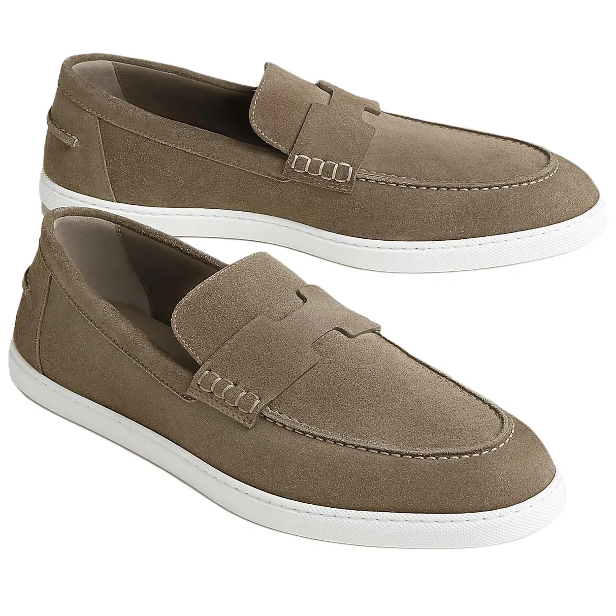 Casual туфли Umber HERMES с коробкой — фото 4