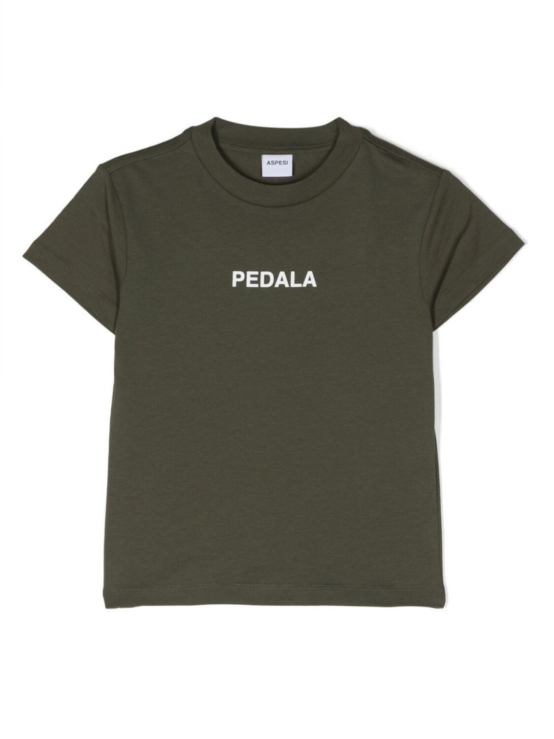 

Aspesi футболка с логотипом, зеленый