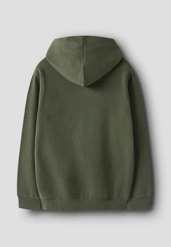 Толстовка на молнии Name It Nkmvimo card bru zip up sweatshirt, оливково-зеленый — фото 2