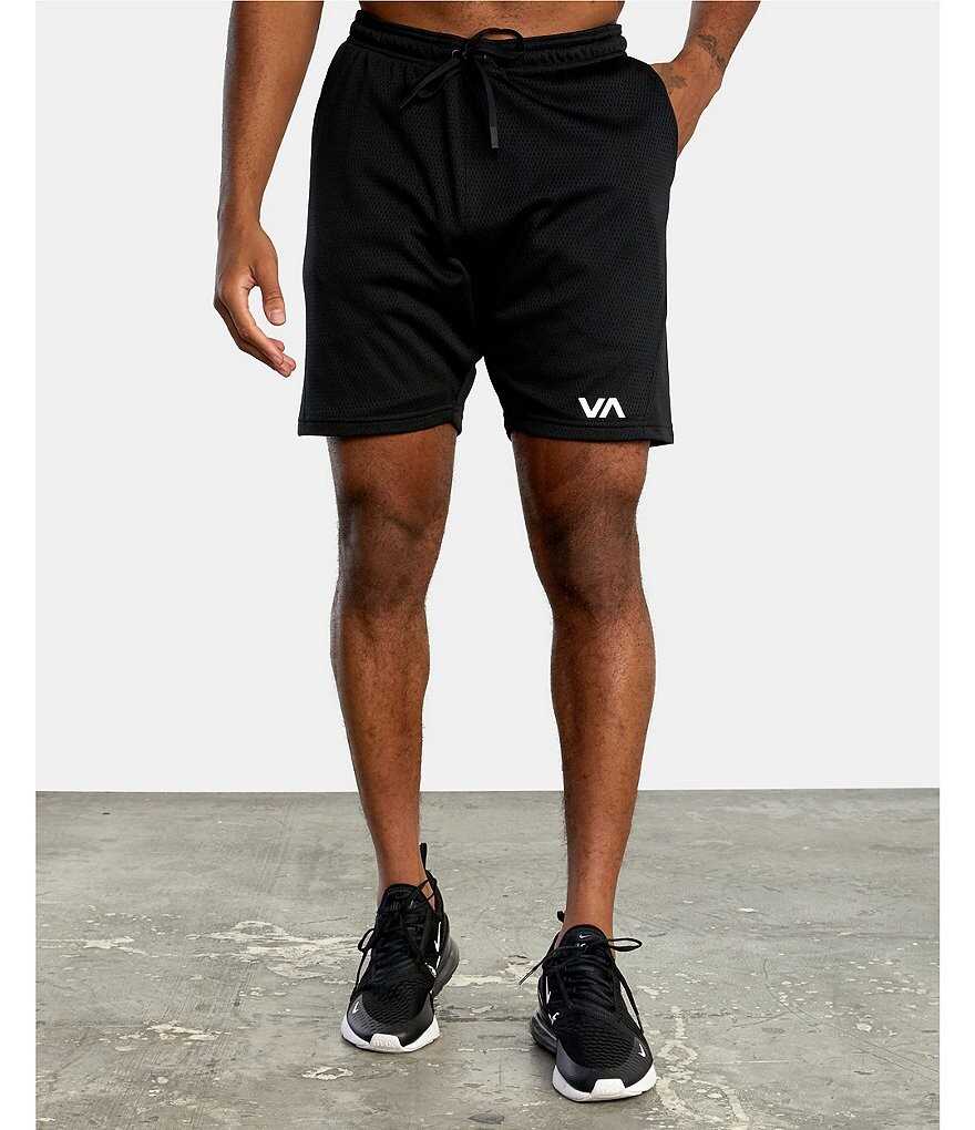 

RVCA VA Sport Mesh 17Шорты для тренировок Outseam Performance, черный