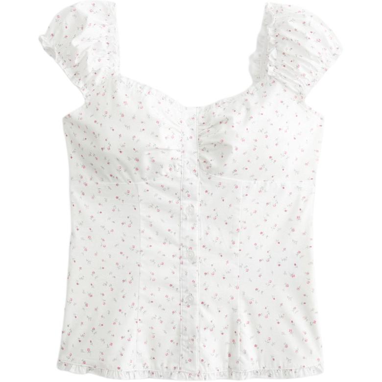 

Обычная футболка женская Hollister, белый