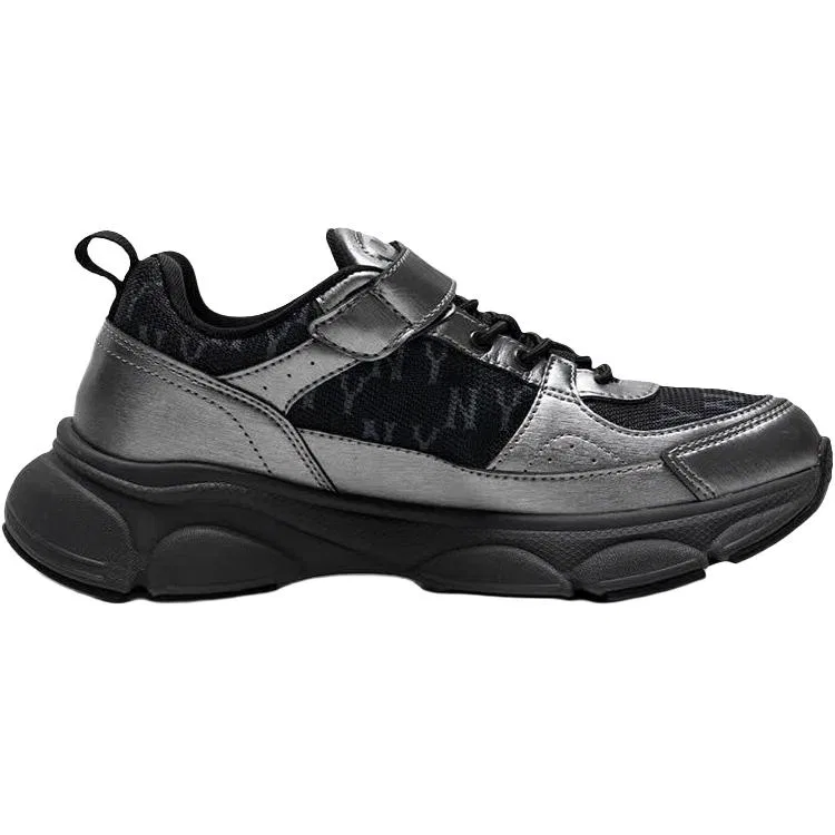 Кроссовки детские Chunky Runner Fastball MLB Silver Black — фото 3