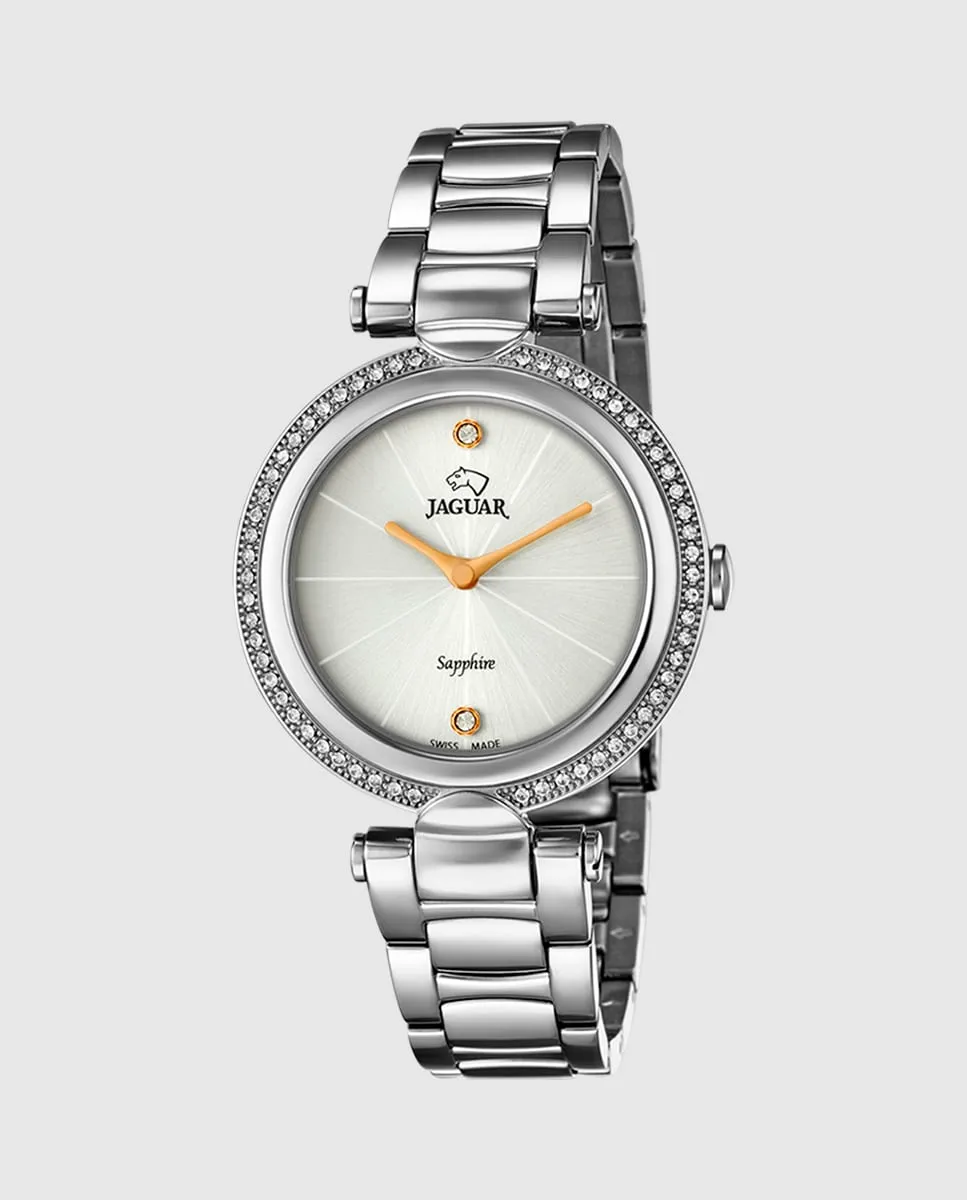 

J829/1 Cosmopolitan женские часы из серебристой стали Jaguar, серебряный