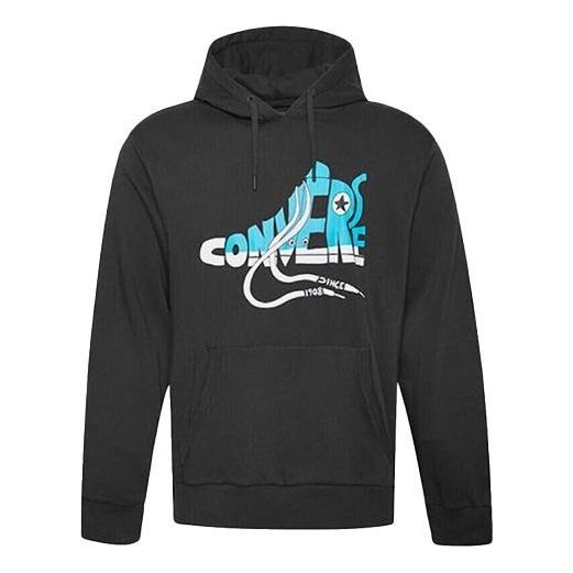

Толстовка novelty sneaker graphic hoodie 'black' Converse, черный