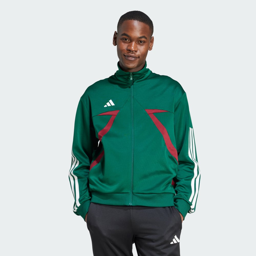 

Спортивный костюм Adidas House of Tiro Nations Pack Track Top, цвет Dark Green/Collegiate Burgundy/White