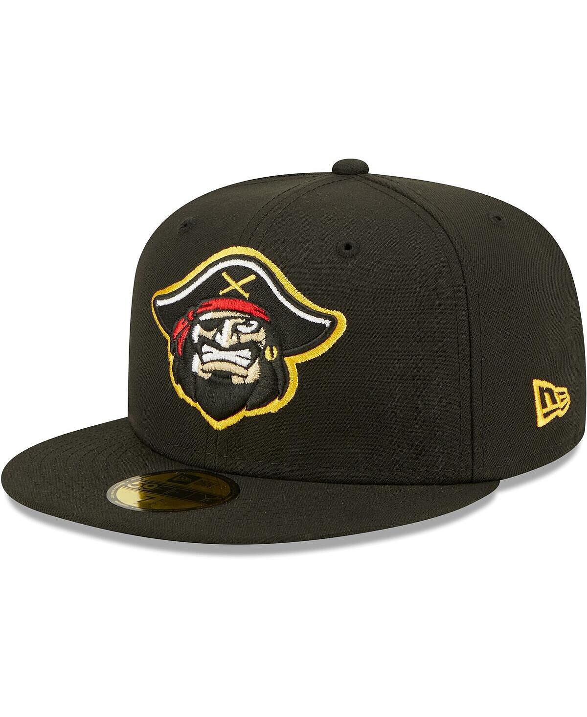 

Мужская черная приталенная шляпа Bradenton Marauders Authentic Collection 59FIFTY New Era
