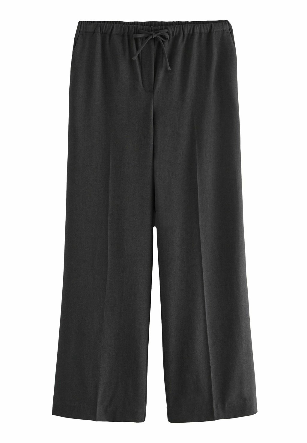 

Брюки DRAWSTRING WAIST TIE FRONT WIDE LEG Next, серый