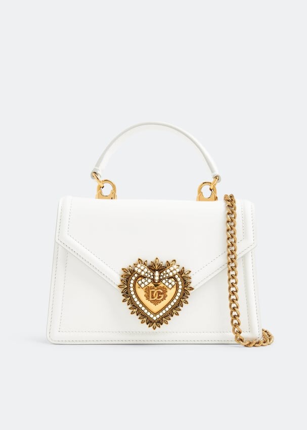 

Сумка Dolce&Gabbana Devotion Small, белый