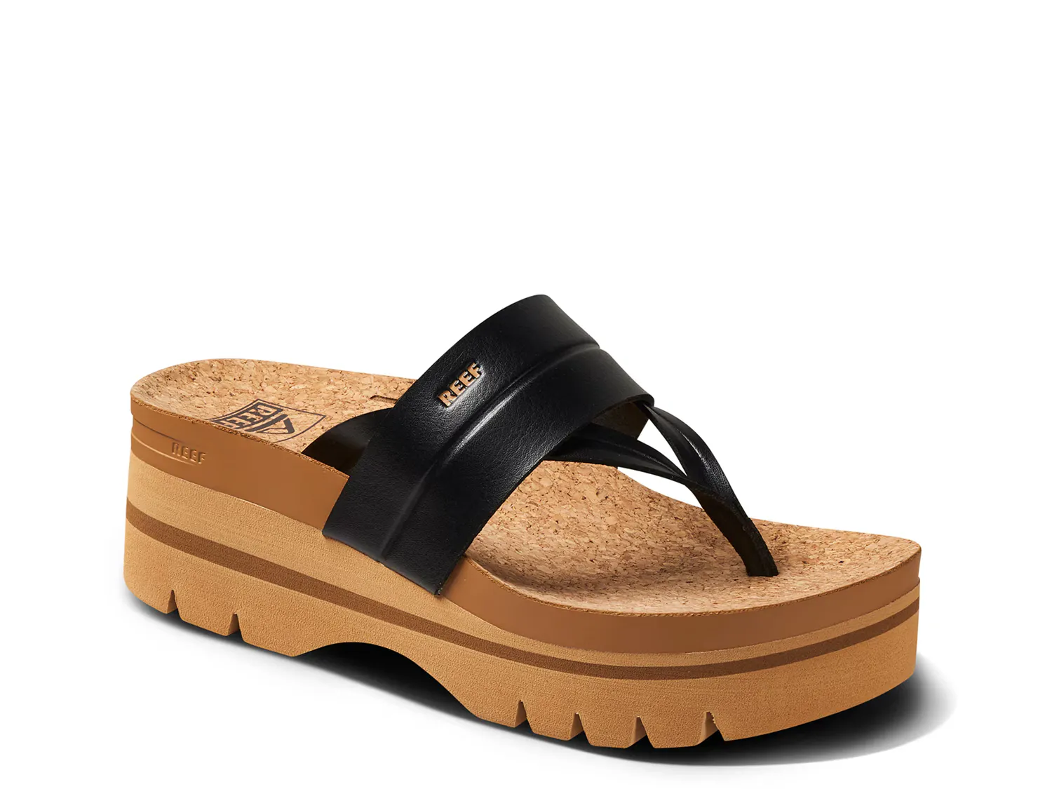 

Сандалии Vista Higher Lennox Platform Sandal Reef, черный